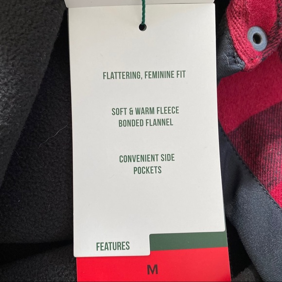 Buffalo Plaid Flannel Shirt/Jacket - Picture 8 of 8